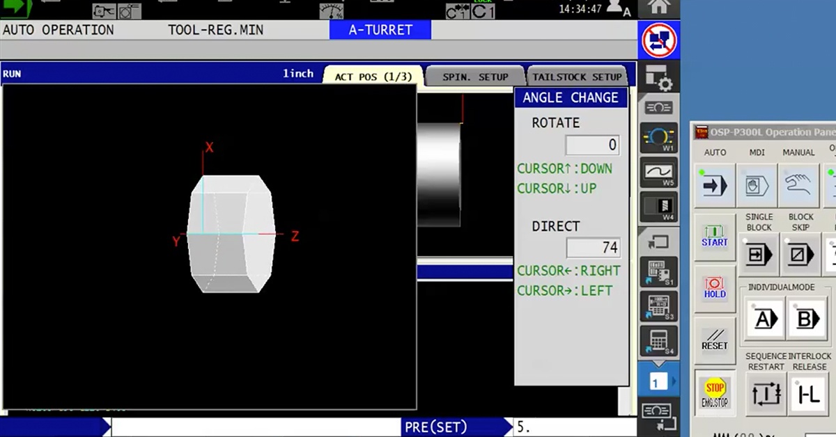 Okuma User Tips: OSP-P300L 3D Graphics Tool